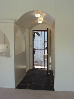 Entryway (from east wall of Living Room)